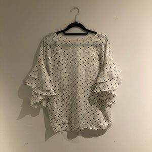 H&M top with sleeve detail